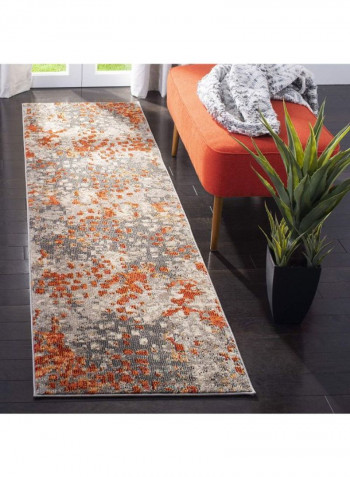 Monaco Collection Modern Area Rug Multicolour 66.04 x 182.88centimeter