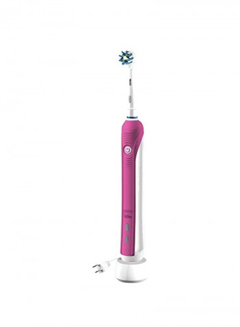 Pro 1000 CrossAction Electric Toothbrush Pink
