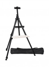 Art Easel Stand Tripod Black
