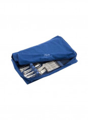 Zippered Drawer Liner Blue 12x19inch