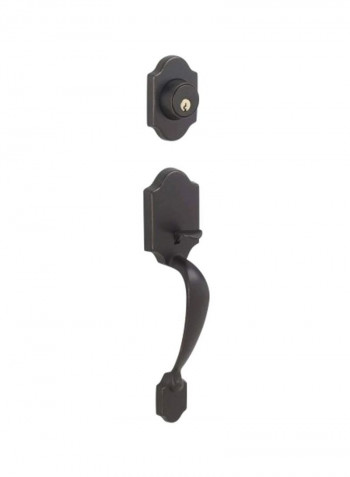 2-Piece Paris Exterior Handleset Brown