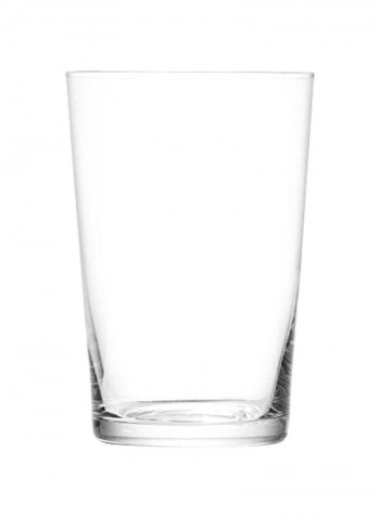 6-Piece Glass Set Clear 18.2ounce