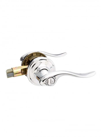 Tustin Entry Door Lock Silver/Gold
