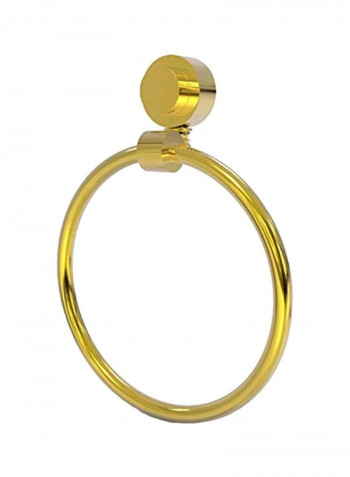 Venus Collection Towel Ring Gold 6x6x7.5inch