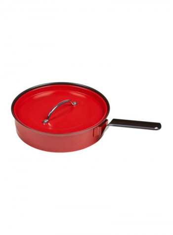 6-Piece Cookware Set Red
