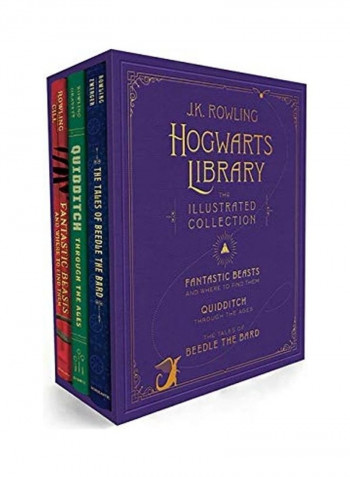 Hogwarts Library Illustrated Collection Hardcover