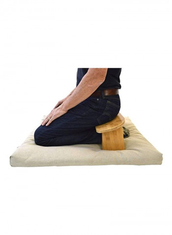Handcrafted Yoga Cushion