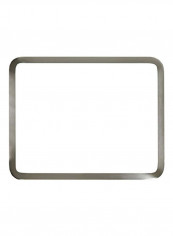 Stainless Steel Frame Cutting Board Silver 12x15inch