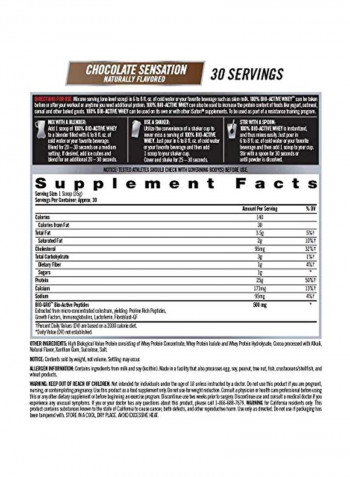 Organic Raw Whey Protein -30 Serving
