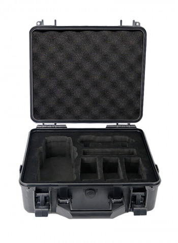 Waterproof Rugged Compact Drone Case For DJI Mavic 2 Pro Zoom 12x25x32centimeter Black