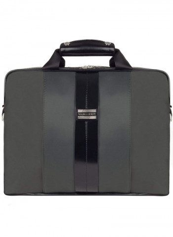 Multi-Functional Carrying Briefcase For Laptops Grey