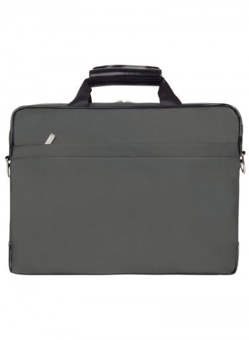 Multi-Functional Carrying Briefcase For Laptops Grey