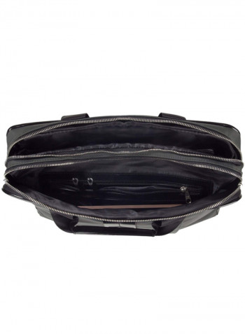 Multi-Functional Carrying Briefcase For Laptops Grey