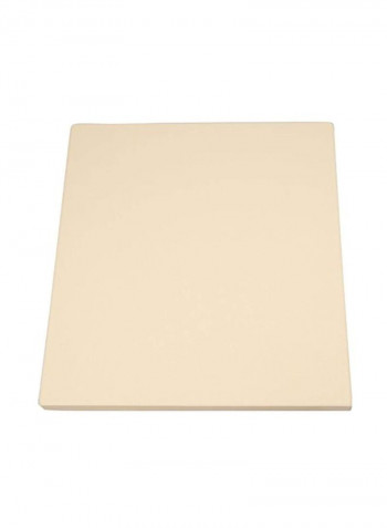 Rectangular Pizza Baking Stone Beige 16x14inch