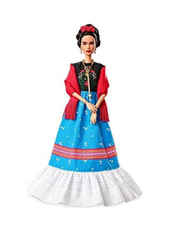 Frida Kahlo Fashion Doll FJH65 3x13x9inch