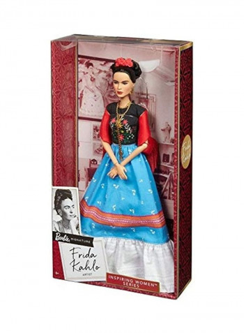 Frida Kahlo Fashion Doll FJH65 3x13x9inch