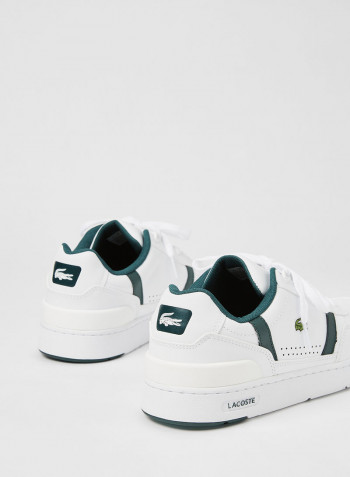 T-Clip Casual Sneakers White/Green