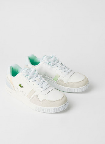 T-Clip Sneakers White/Light Blue