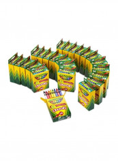 24 Count Crayons Colors Red/Yellow/Black