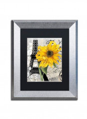 Paris Bistro Viii Canvas Wall Art Black 6 x 19inch