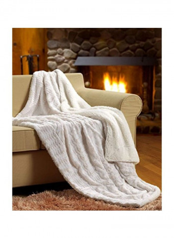 Polyester Throw Blanket Polyester Polar 63x87inch