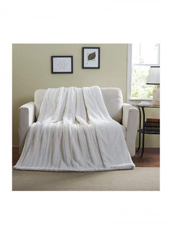 Polyester Throw Blanket Polyester Polar 63x87inch