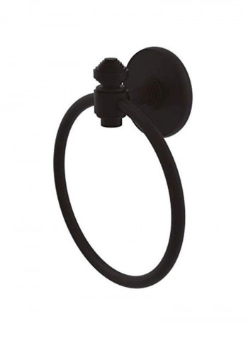 Southbeach Collection Towel Ring Black 6inch