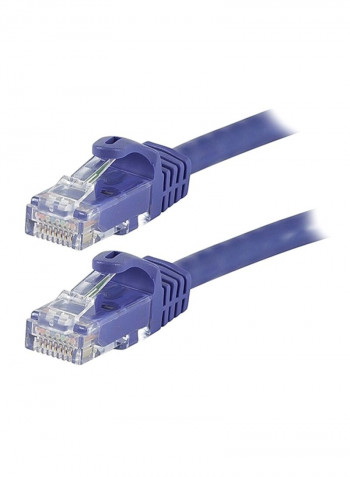 CAT6 Ethernet Patch Cable 75feet Blue
