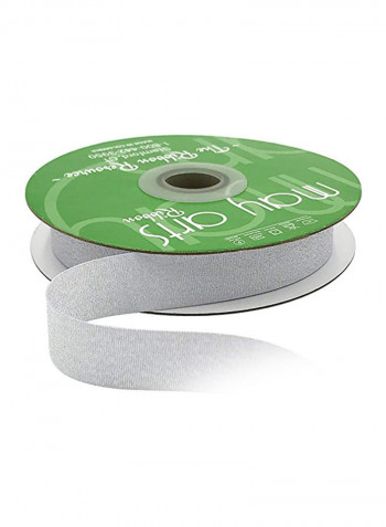 Metallic Ribbon Roll Silver