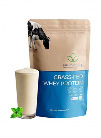 New Formula Grass-Fed Whey Protein - Vanilla