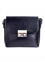 Polyester Blend Crossbody Bag LWSL00242BLACK Black