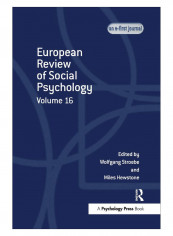 European Review Of Social Psychology Paperback 1st Edition