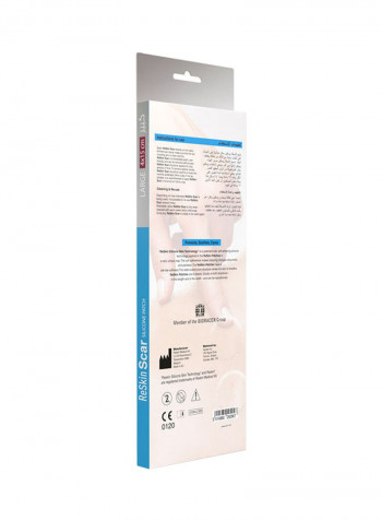 Pack Of 2 Scar Silicon Patch 4 x 15 cm