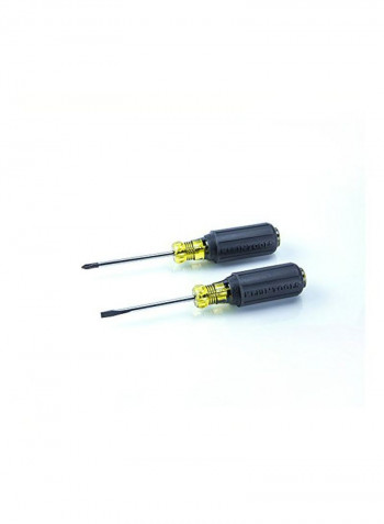 8-Piece Screwdriver Set black