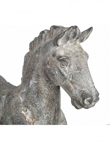 Incomplete Horse Sculpture Grey
