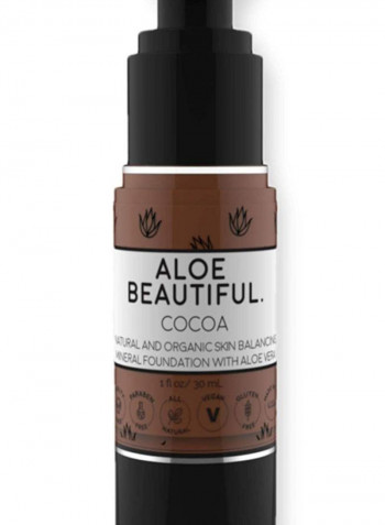 Aloe Beautiful Liquid Foundation Cocoa