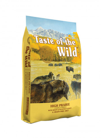 High Prairie Canine Recipe With Bison And Roasted Venison 12.7كجم