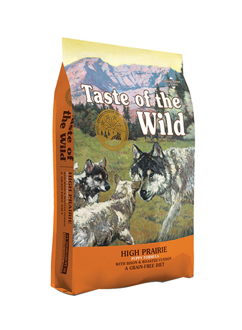 High Prairie Puppy Recipe With Bison And Roasted Venison Multicolour 12.7kg