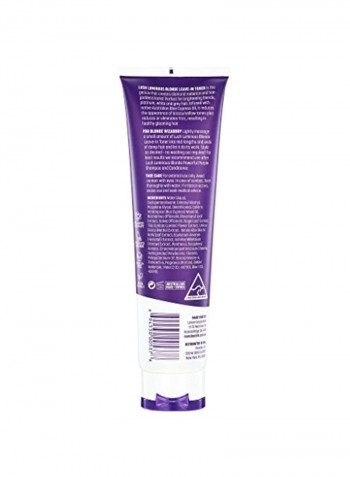 Lush Luminus Blond Leave-In Toner أرجواني 5.7أوقية