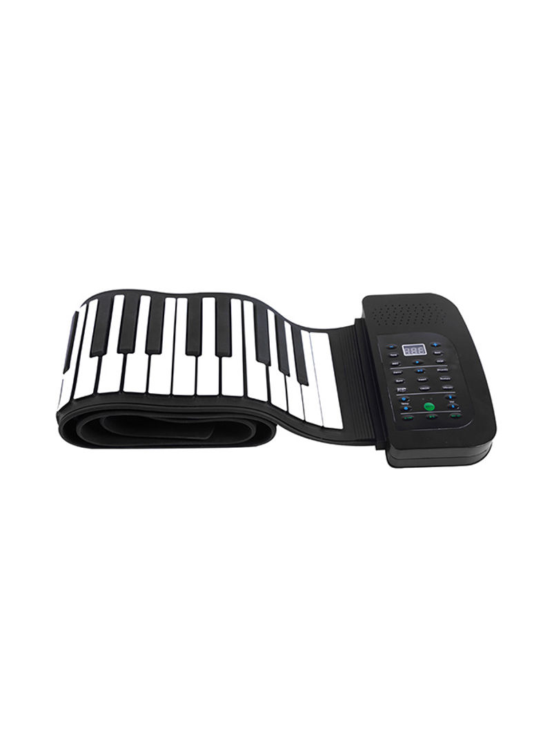 Portable 88 Keys Keyboard Flexible Roll Up Foldable Piano