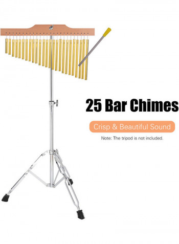 25 Bar Chimes With Stick