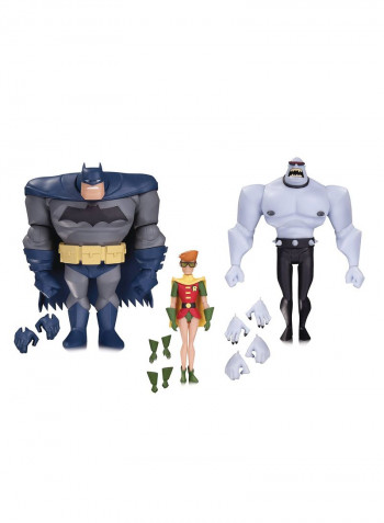 Pack Of 3 Batman Animated Batman Robin Mutant