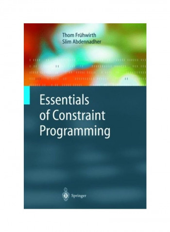 Essentials Of Constraint Programming Paperback English by Thom Frühwirth - 2010