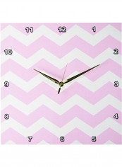 Decorative Printed Wall Clock Multicolour 13x13inch