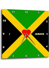 Decorative Printed Wall Clock Multicolour 13x13inch