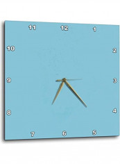 Analog Wall Clock Blue 13x13x0.1inch reviews Analog Wall Clock Blue 13x13x0.1inch