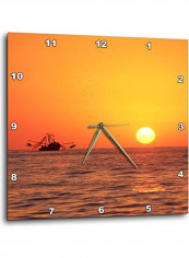 Decorative Printed Wall Clock Multicolour 13x13inch