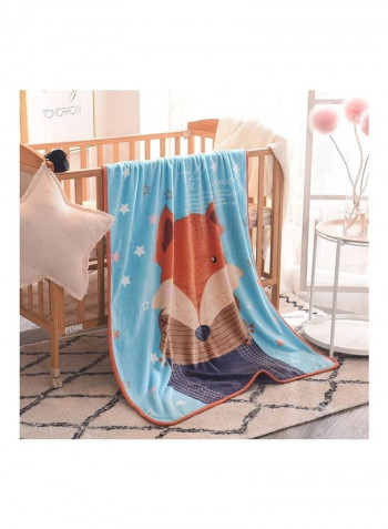 Baby Blanket Cartoon Animal Print