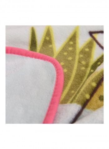 Baby Cartoon Animal Print Soft Blanket