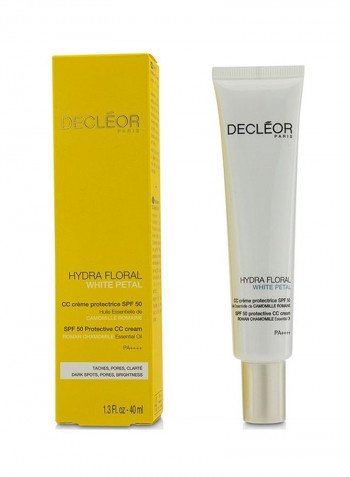 Hydra Floral White Petal CC Cream SPF50 بيج